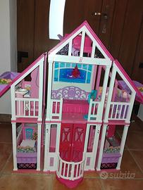 Casa barbie con auto