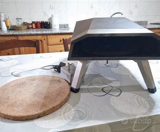 forno vevor con pietra ruotante