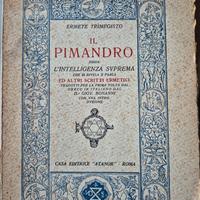 Libro: Il Pimandro. Ermete Trismegisto