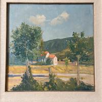 Dipinto ad olio di Pietro Dodero