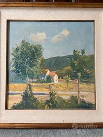 Dipinto ad olio di Pietro Dodero