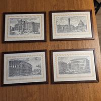 Quadri veduta Roma 28x38