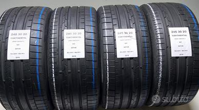 4 GOMME 245 30 20 CONTINENTAL A2218