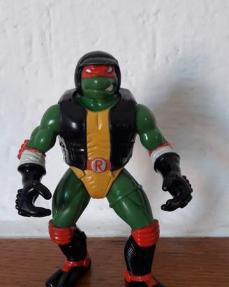 Tartarughe Ninja Raffaello Motocicl TMNT Playmates
