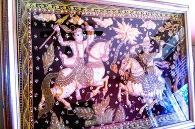 Antico arazzo Kalaga