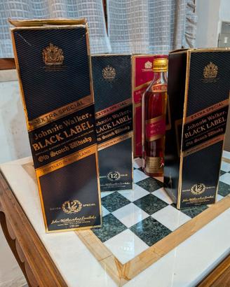 Johnnie Walker whiskey - 9 bottiglie