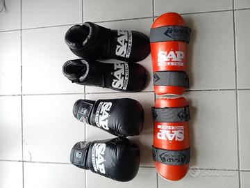 Attrezzatura completa kick boxing