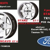 Cerchi star 7x13 4x108 ford peugeot citroen saab