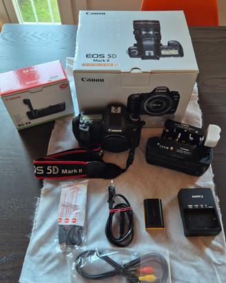 Canon EOS 5D mark II + BG E6