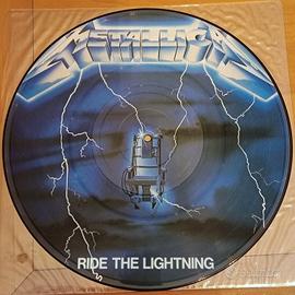 Picture disc  Metallica "Ride the lightning"