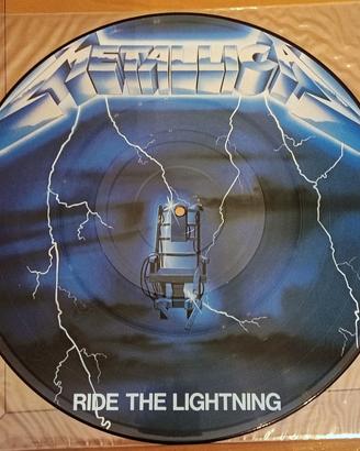 Picture disc  Metallica "Ride the lightning"
