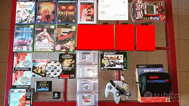 Nintendo 64 SNES Xbox Megadrive PS1 PS2 giochi