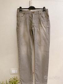 Jeans grigi Jeckerson taglia 33 elasticizzati