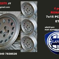 Cerchi ronal a1 style 7x 15 4x98 et25 Lancia