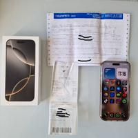 Iphone 16 proMax 256 IMMACOLATO BATT. 92%