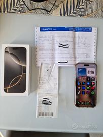 Iphone 16 proMax 256 IMMACOLATO BATT. 92%