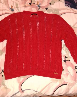 Maglia Donna traforata manica lunga Made in Italy