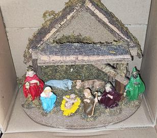 presepe in legno