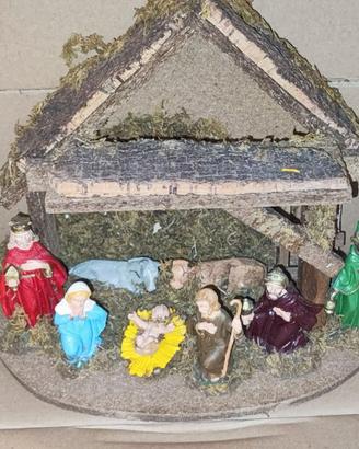 presepe in legno