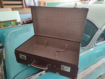 Valigia per auto vintage anni '50