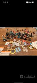 Marvel & DC Heroclix set completo 43 statuine