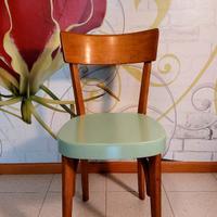 SEDIA VINTAGE ANNI '60 VERDINO