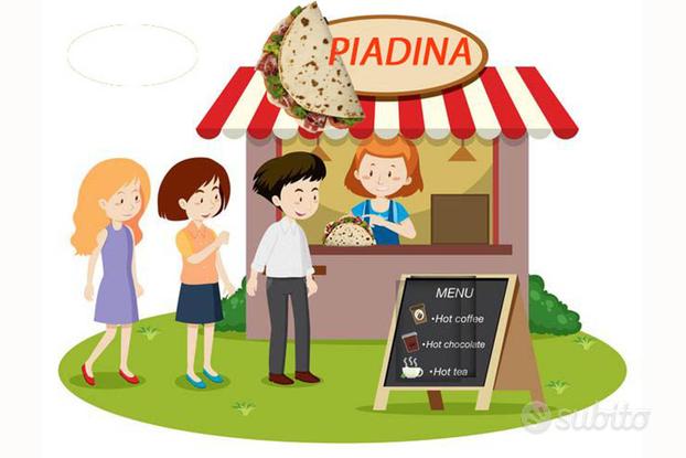 Attività di produzione e vendita piadina