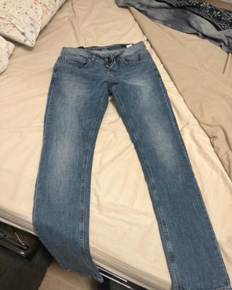 Jeans dondup skinny fit uomo Tg.33 made in italy