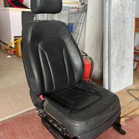 Coppia Sedili Anteriori Pelle Nera Audi Q5 (2015)
