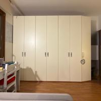 Letto + Armadio + Mobile con mensole