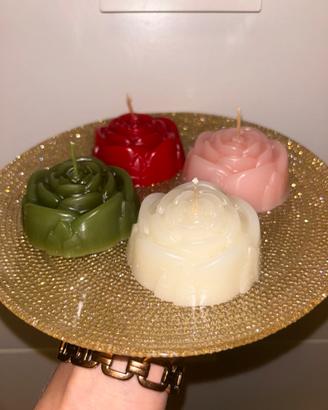 Candele - Rose di Natale