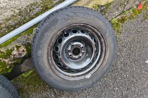 CERCHI FERRO E GOMME SEMI NUOVE PANDA