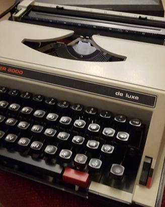 MACCHINA PER SCRIVERE ROVER 6000 DE LUXE