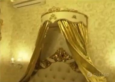 baldacchino barocco rifiniture oro