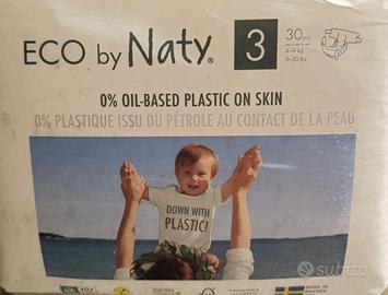 2 confezioni pannolini Naty tg.3