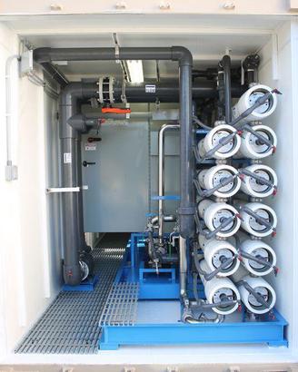 Impianto Acqua Superdemi Suez in Container  40ft