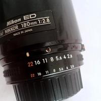 Obiettivo NIKON ED Af 180mm f 2.8 