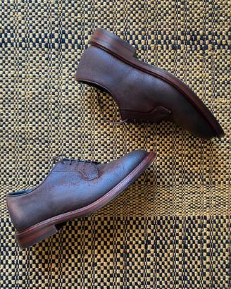 Derby Tricker's UK10(44) waxed suede