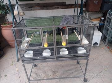 voliera con separé 