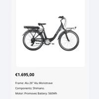 Bici elettrica NUOVA a metà prezzo SOLO 850€