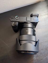 Sony mirrorless alpha 6500 + obiettivo 18-105