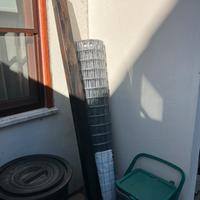 Rete metallica 40m x 1.5m + trave