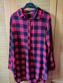 Camicia a quadri donna