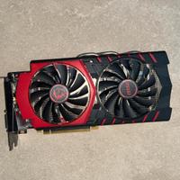 Scheda Grafica GeForce GTX 960 GAMING 2G