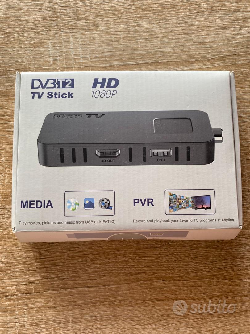 Decoder Digitale terrestre Decoder DVB-T2 HDMI TV - Audio/Video In ...