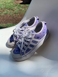 Adidas Nizza Platform White Magic Lilac