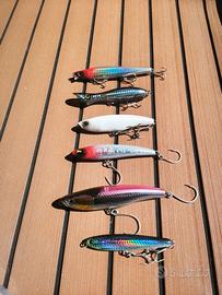 Kit artificiali pesca spinning mare