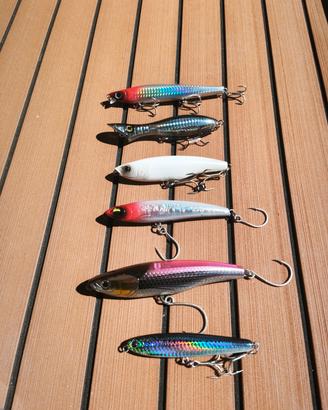Kit artificiali pesca spinning mare