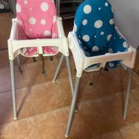 Sedia per bimbo o bimba da tavolo
