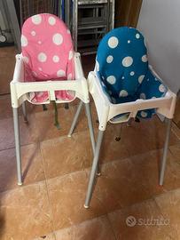 Sedia per bimbo o bimba da tavolo